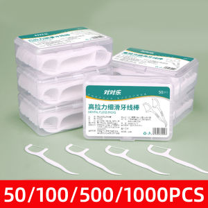 50/100/150/300PCS Ultra-Fine Disposable Dental Floss-Smooth Fine Thread Used For Cleaning Oral Hygiene Suitable For Daily Postp