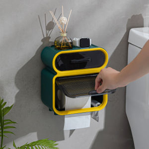 Giá Để Giấy Vệ Sinh Treo Tường Sang Trọng Không Cần Khoan