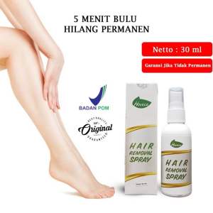 Hoveca Obat Penghilang Bulu Brewok Jenggot Kumis Hair Removal Perontok Bulu Permanen Anti Iritasi
