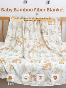 UBAN | Lightweight Single-layer Baby Blanket for Summer and Air-conditioned Rooms