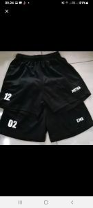 celana  pendek olahraga volley poli  putri belah samping bawah request nama dan no suka suka