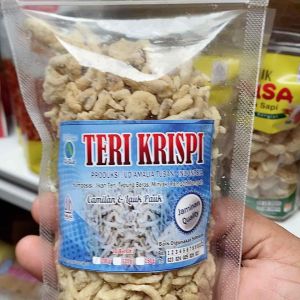Teri Krispi Cemilan dan Lauk Enak Gurih Asli Tuban