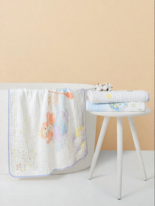 Purcotton | Antibacterial Anti Mite Soft Cotton Washable Gauze Towel