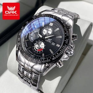 Jam Tangan Cowok Keren 2024 Terbaru Asli Desain Pelat Baja Tahan Lama