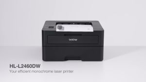 Brother HLL2460DW  Wireless HL-L2460DW Compact Monochrome Laser Printer Duplex and Mobile Printing