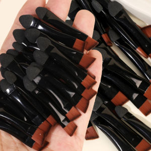 【XZ Beauty】5/10Pcs Mini Sponge Head Eye Shadow Brushes Dual Ended Eyebrow Eyeliner Brush Applicator Dual Purpose Make Up Cosmetic Tools