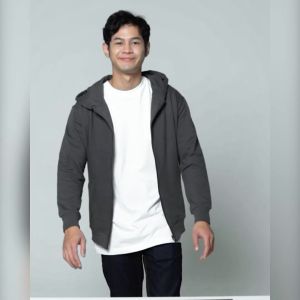 JB Hoodie Zip Bary Black