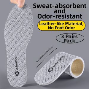 LINGMIAO | Anti-odor Antibacterial Moisture-wicking Breathable Mens Shoe Insoles