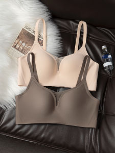 เสื้อชั้นในไร้โครงบางสำหรับผู้หญิงในช่วงฤดูร้อน ชุดชั้นในไร้ตะเข็บ ป้องกันการหย่อนคล้อย ใส่สบาย ไร้รอยต่อ เสื้อชั้นในแบบเกาะอก