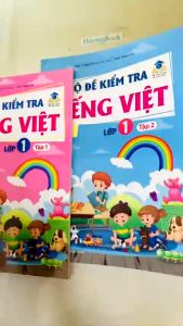 Sách - Combo Bộ đề kiểm tra Tiếng Việt lớp 1 tập 1 + 2 (BT)