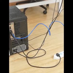 1pc 40x5.1cm The Cable Management Of PVC Desktop Cable Tray Is Located Under The Desktop Cable Tray.​