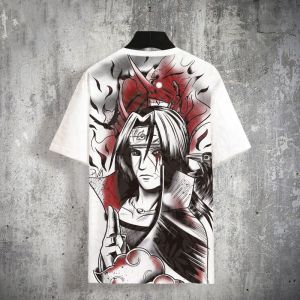Bandai | 3D Printed Quick-Dry Summer Short-Sleeved T-Shirt - Best-selling Naruto Anime Series - Mens and Womens Summer Short-Sleeves