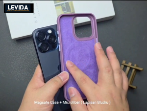 For Magsafe Magnetic Wireless Charge Leather Kulit Case Iphone 15 15 Plus 15 Pro 15 Pro Max Iphone 16 16E 16 Plus 16 Pro Iphone 16 Pro Max  - Case Magsafe MAG04