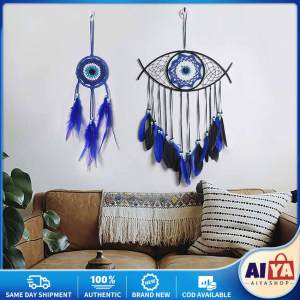 Evil Eye Wall Decor Macrame Dream Catcher Boho Home Decor Macrame Wall Hanging Baby Room Decoration Dream Chatchers Balcony Gift