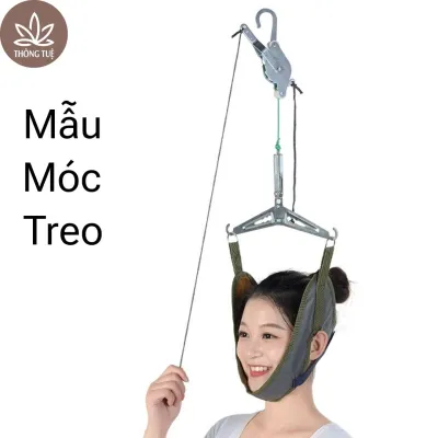 Dụng Cụ Kéo Giãn Đốt Sống Cổ - Đai Treo Kéo Giãn Cổ Gắn Cửa