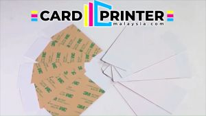 [10PCS] 3M ADHESIVE CLEANING CARDS STRIPS 14CM COMPATIBLE CLEAN PRINTHEAD ID PRINTER FARGO DIRECT TO CARD / HDP6600 CARDPRINTERMALAYSIA - CKF-81760-CPM