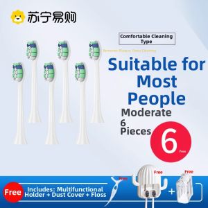 Juyang Electric Toothbrush Head Replacement for Philips HX6730 HX3216/3226/9362/3210 Deep Cleaning Dental Care Accessory