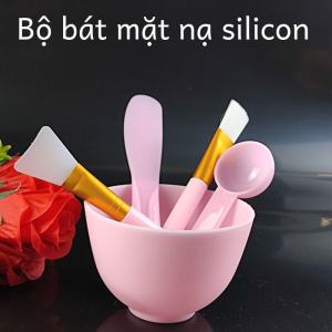 Silicone Masking Bowl Set 5pcs Soft Bristle Silicone Brush Measuring Spoon Mixing Stick Professional DIY Beauty Makeup Tools
