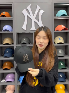 Korean genuine NY mens and womens adjustable baseball caps LA hard tongue duck cap for sun protection