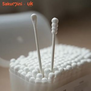 SAKUMINI COTTON BUD 2IN1 PEMBERSIH TELINGA 2 SISI KOREK KUPING BAYI