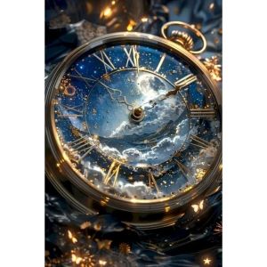 500 Pieces Jigsaw Puzzle Landscape Clock Jigsaw Puzzle Educational Toy for Kids Children s Games Christmas Gift