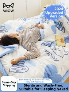 MiiOW | Disposal Protective Bed Linens for Hotel Use