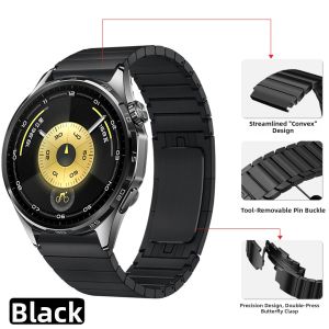 YOURSTAR | Advanced Metal Watch Band Stainless Steel For GT6 GT5 Pro and ES