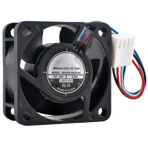 Quạt Làm Mát Ổ Bi Kép 4cm 40x40x20mm DC 24V 0.06A 4 Pin Cho Bộ Chuyển Đổi Tần Số Nguồn - Quạt Máy Chủ OD4020-24LB10A