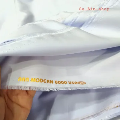 Vải Kate Silk màu trắng giá rẻ may áo sơ mi