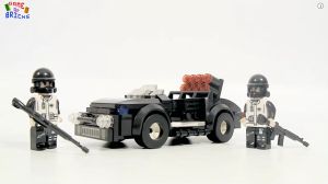 KEYIXING 150Pcs Swat Police Car Bricks (16520) Raion Educational Building Blocks