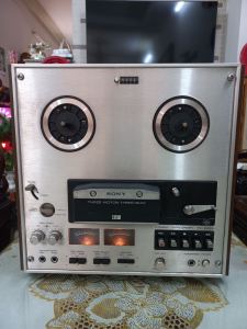 Máy hát băng cối Sony TC-6650 đẹp keng như hình zin nguyên bản.