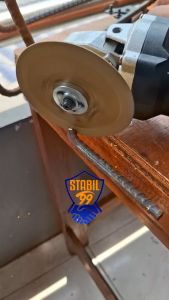 Mata Gerinda Pemotong Cakram  Besi Keramik Kaca Rebar Steel Pipe + Chuck Kepala Bor Jadi Gerinda