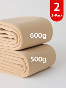 Thick Warm Leggings Faux Naked Feel Beige Winter
