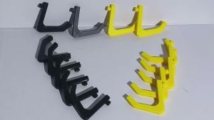 daily5pcs Heavy-Duty Universal Shelving Hooks Spacing Storage For 10.3mm Aperture Racks Wall-Mounted Racking Garage Hooks