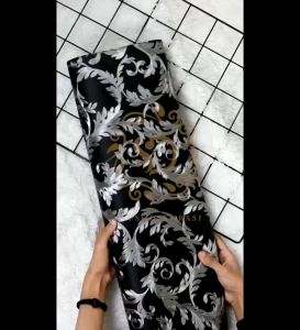 TERMURAH!! Wallpaper Stiker Dinding Premium Quality Motif Batik Floral 45cm x 5m