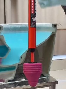 50times air pressure toilet plunger high pressur pump clogged remover bowl drainage1secondunclogging