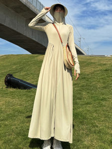 MiiOW | เสื้อคลุมกันแดดทรงยาวปีกกว้างสำหรับผู้หญิง MiiOW Cat ฤดูร้อนปี 2025 เสื้อกันฝนกันแดดแบบเต็มร่างกันยูวีสำหรับกลางแจ้ง