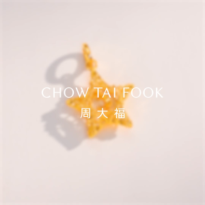 CHOW TAI FOOK 周大福 999 Pure Gold Star with Crescent Moon Pendant - EOF2589