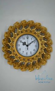 Small Wall Clock Minimalist Style | Quiet Sweep Movement | Home & Office Decor