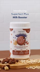 Supermama Lab SuperLact Plus Milk Booster 10 servings 300g | Milk Thistle & Fenugreek | Lactation Drink | GoodealBB