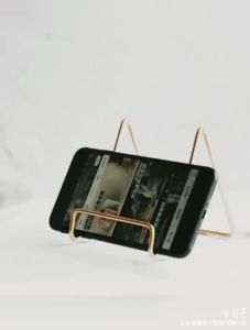 Stand Display Buku Rak Bingkai Foto Stand Foto Bahan Besi Untuk Dekorasi Rumah