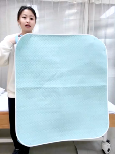 Positioning Bed Pad 90x100cm（35.4"x39.4"）4 Handles Transfer Pads Elderly Washable underpad adult waterproof bed pad