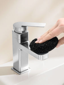 Magic Sponge Cleaner for Kitchen And Bathroom Faucet Scale Removal Sink Scrubber Sponge Efficient Household Cleaning Tool