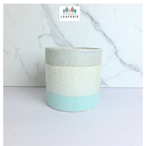 The Leaferie Delora plant pots. Ceramic flowerpot . flowerpots . flower pot planter planters
