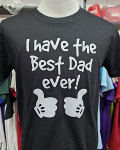 [Best Dad Ever] Fathers Day T-Shirt