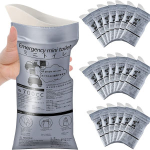 1 Pcs 700ML Emergency Portable Car Urine Bag Toilet Disposable Portable Toilet For Women Men Vomit Bags Emergency Urinal Bags