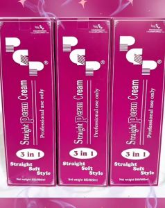 Kem duỗi tóc 3 trong 1 PGP 900ml - Duỗi Ép Tóc 1 Lần Không Cần Dùng Dập Định Hình Lần 2