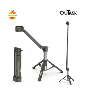 Đèn pin dã ngoại gấp gọn ouTask TD2 màu Army Green - 1500 lumens [Nhập khẩu chính hãng có xuất hóa đơn VAT]