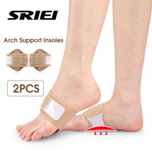 SRIEI 2PCS Arch Support Compression Sleeves for Flat Feet Adjustable Plantar Fasciitis Braces for Fallen Arches Orthotic Arch Support Wrap for High Arch Feet Pain Relief