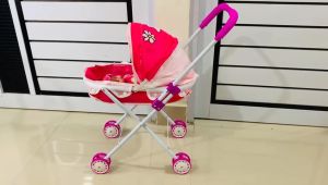 MAINAN STROLER BONEKA BAHAN BESI + BONEKA